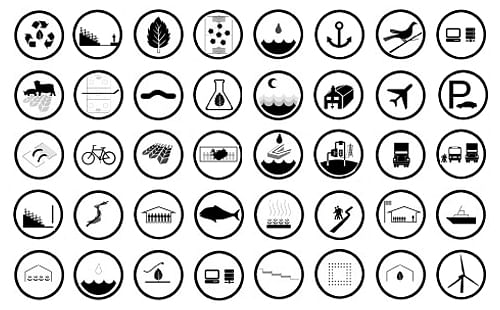 Standardized Symbolic Spots indicate diversity, character & experience