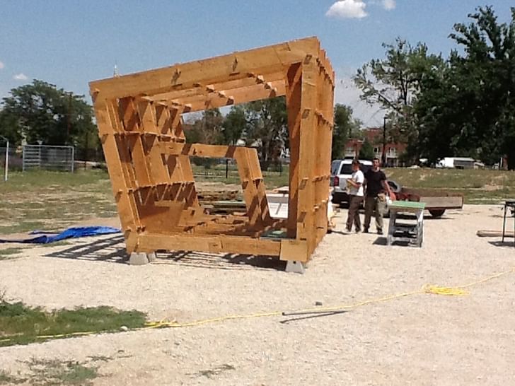 FOUNDhouse construction in Denver, Colorado. Photo credit: Nam Henderson.