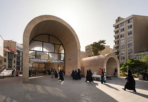 Jahad Metro Plaza by Khavarian Studio. Image: © Mohammad Hassan Ettefagh