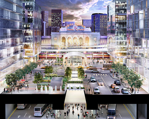 Denver Union Station Neighborhood Transformation; Denver, CO. Image courtesy of Skidmore, Owings & Merrill 