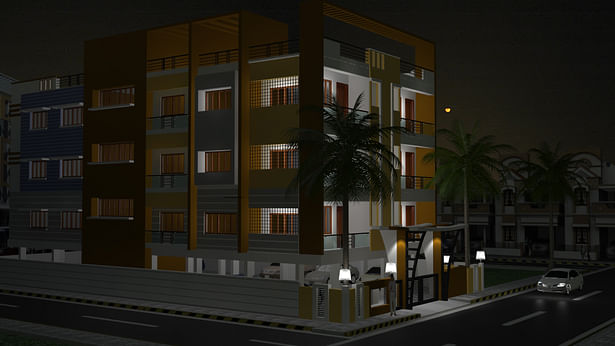 Apartment - night view