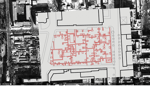 layer of underground tunnel system