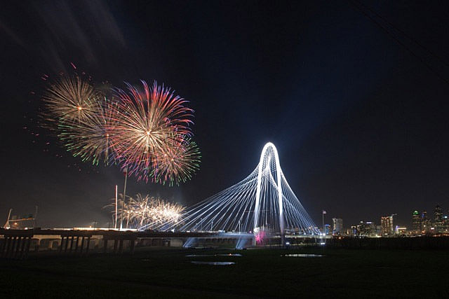 The new Calatrava-designed Margaret Hunt Hill Bridge in Dallas, TX (Photo: Daniel Driensky)