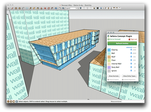 Sefaira Concept Plugin for SketchUp