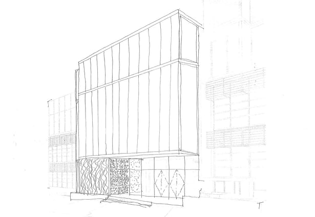 Town School Facade Option 1 Right