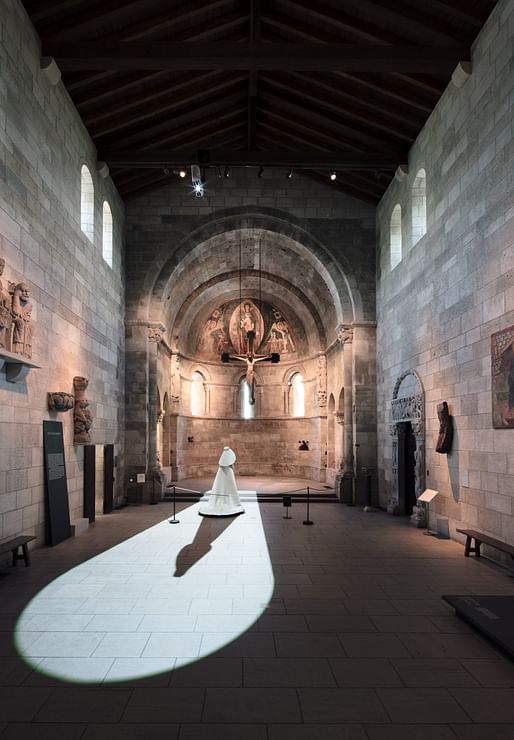 The Met Cloisters: Fuentidueña Chapel. Photography by Floto + Warner.