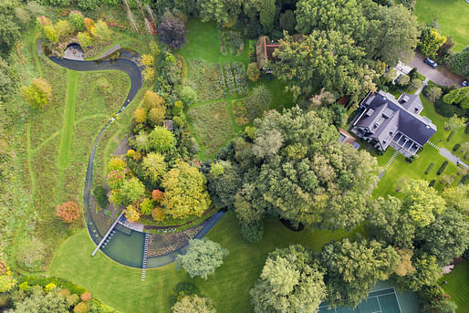 Award of Excellence Private Garden Blaricum by Baljon landscape architects. Image: Luuk Kramer 