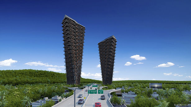 Visualization Voklobos Towers