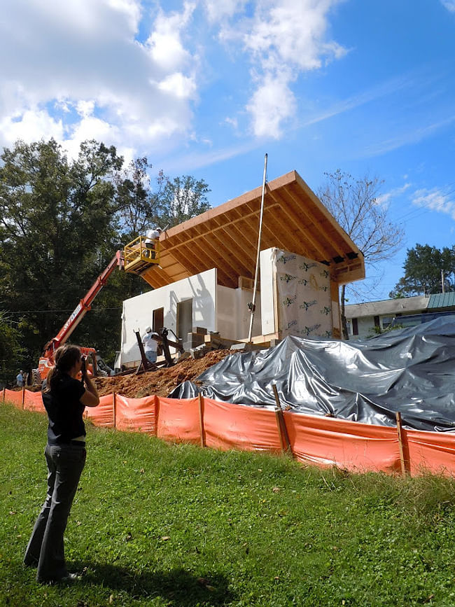 The Construction of A New Norris House via University of Tennessee, Knoxville