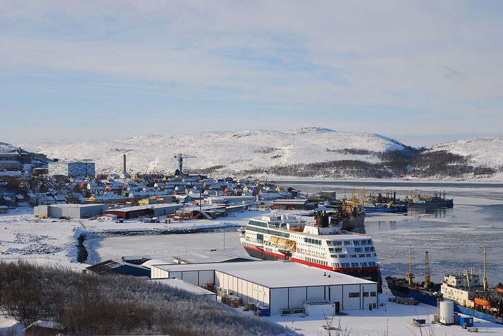 Kirkenes, at the border of Norway and Russia, is one of the sites selected for the Open Call for Intervention Strategies. Photo credit: Mathis Heibert, courtesy of the Oslo Architecture Triennale