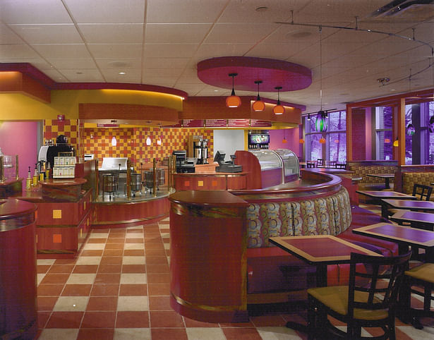 Dining Area view to Counters