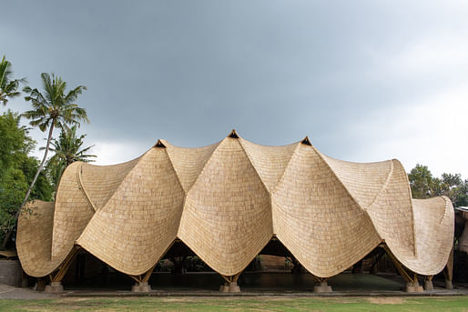 Architectural Design of the Year 2021 winner The Arc at Green School Bali by IBUKU. Photo: IBUKU