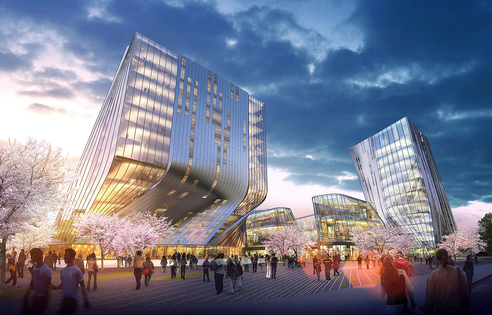 Shanghai Wuzhou International Plaza by SDA & Shenzhen