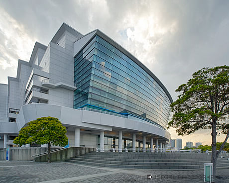 Pacifico Yokohama Exhibition Hall - South Elevation 