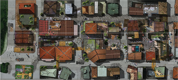 future layout of the neighbouhood