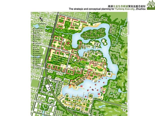 Zhuzhou Eco City Core Area part Master Plan