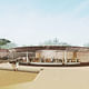 Global Holcim Awards 2012 Gold: Secondary school with passive ventilation system, Gando, Burkina Faso: The library is a focal point of the Gando school project. (Image © Holcim Foundation)