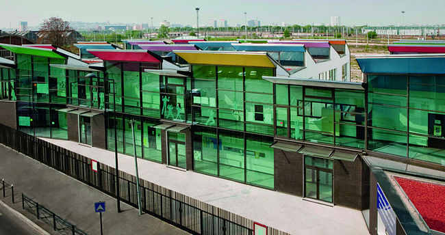 School Complex Bailly Saint Denis in Bailly Saint Denis, France by Mikou design studio