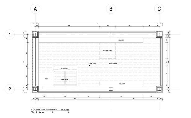 Floor plan, viewing box