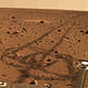 Concrete mixer? A shot from the Mars Rover (via Wikipedia)