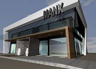 Desing & construction Manx Clothing store : Agio Stefano - Athens- Greece by http://www.facebook.com/WORKS.C.D