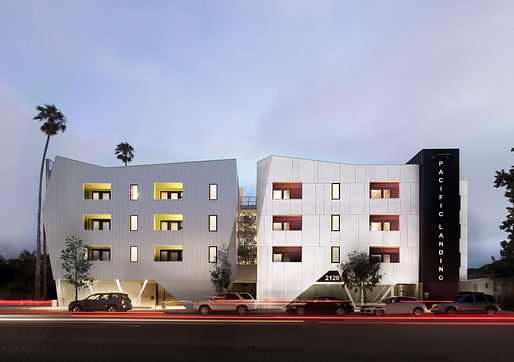 Honor Award winner Pacific Landing Affordable Housing by Patrick Tighe Architecture in Santa Monica, CA. Photo: Chuen Wu, Patrick TIGHE Architecture