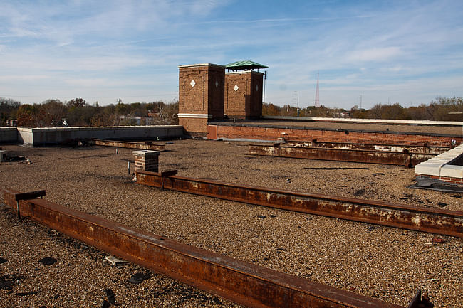 BEFORE: rooftop, Bancroft School project. Photo credit: Kimberly Cadena.