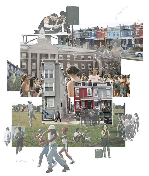 'Howard micro living' collage. Image ©️ Bria Miller.