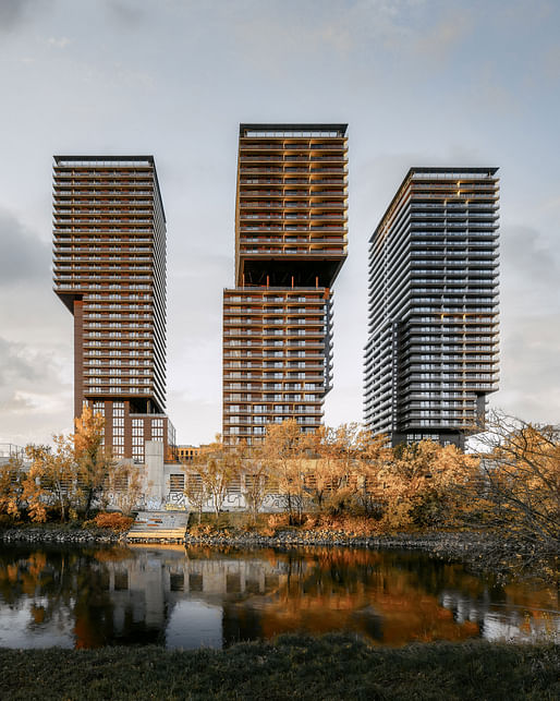 TrIIIple Towers by Henke Schreieck Architekten. Image © Christian Pichlkastner. Courtesy of The International High-Rise Award.