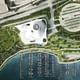 What could have been: the aerial view of the Lucas museum's former site in Chicago. Image: MAD Architects