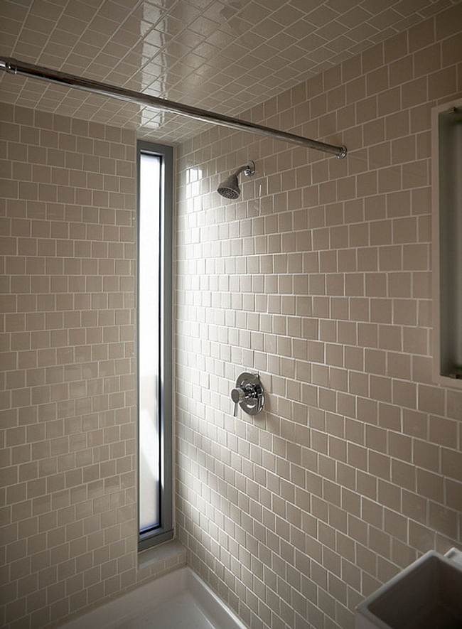 shower at the New Norris House