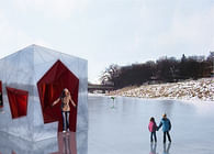Ice Womb - warming hut