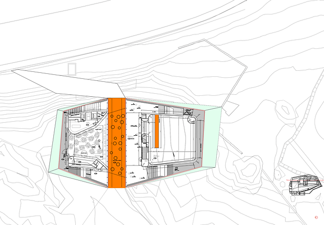 Plan of the cafe