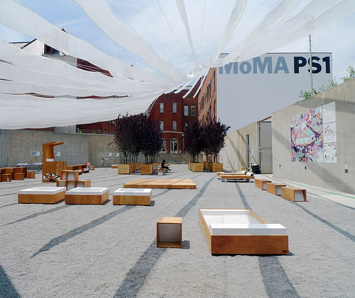 One of the five lucky finalist teams will transform the MoMA PS1 courtyard in summer 2014. Photo: MoMA PS1 Twitter