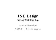 JSE Design Internship Portfolio