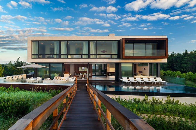 Daniels Lane in Sagaponack, NY by Blaze Makoid Architecture (Architect of Record)