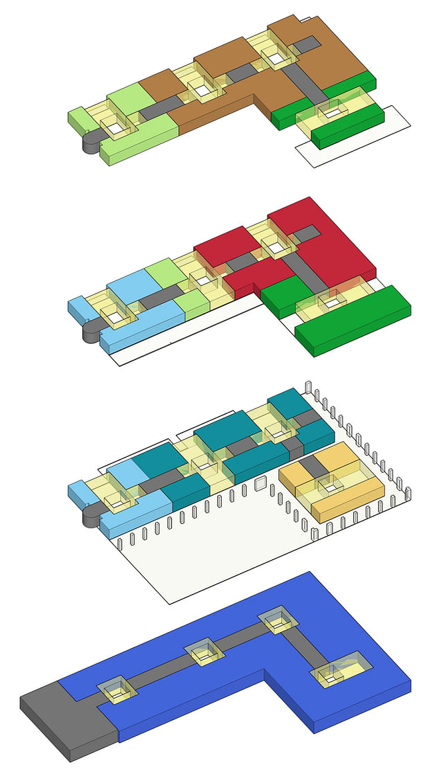 Building Organization Diagram (SketchUp)