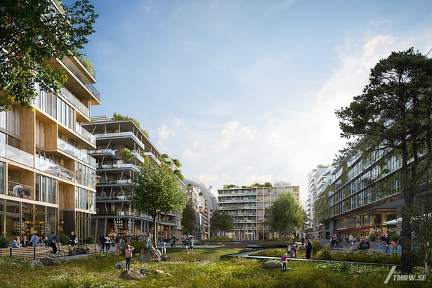 Söderstadion design proposal - by Brunnberg Forshed and Wester + Elsner