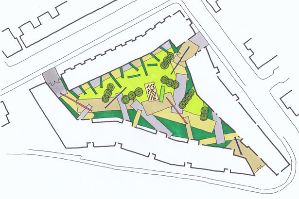 Ruckholt Road Residential Development Landscape Concept Sketch