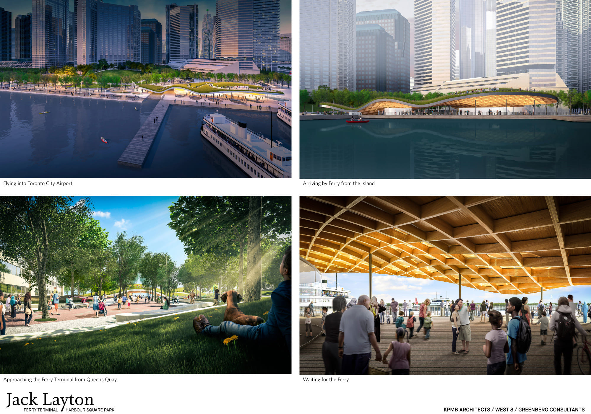 KPMB Architects + West 8 + Greenberg to design Waterfront Toronto
