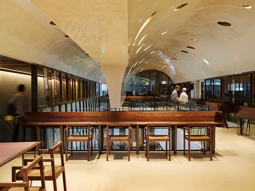 UQ Forgan Smith Building – TC Beirne School of Law and Walter Harrison Library Refurbishment by BVN. Photo: Christopher Frederick Jones.