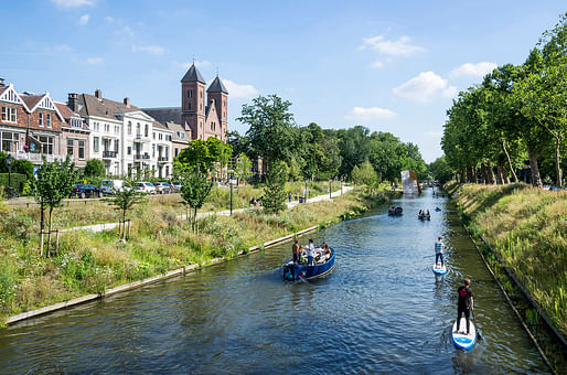 Catharijnesingel in Utrecht by OKRA Landschapsarchitecten. Image:© 2021 OKRA landschapsarchitecten.