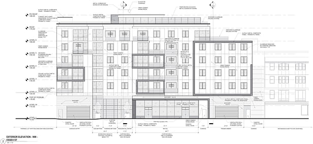 Essex Street Elevation