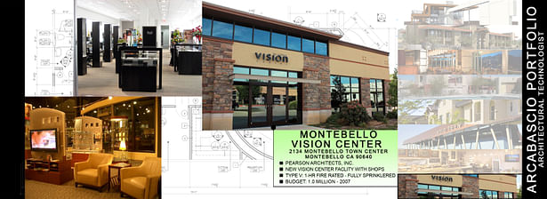 MONTEBELLO VISION CENTER - RANCHO MIRAGE, CA - 2007