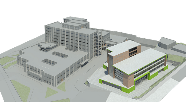 New Building Hospital Baca Ortiz