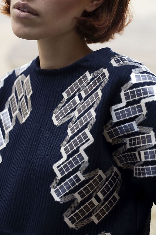 Pauline van Dongen, Solar Shirt, 2015. Image © Pauline van Dongen, Photo: Liselotte Fleur