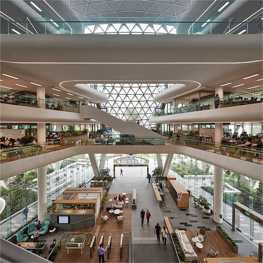 Design Award (Interior Architecture) winner GSK Asia House by Hassell. Image: Peter Bennetts