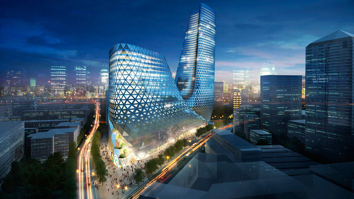 Zhengzhou Mixed Use Development | Trahan Architects | Archinect