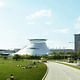 Another view of the proposed museum. Credit: Lucas Museum of Narrative Art