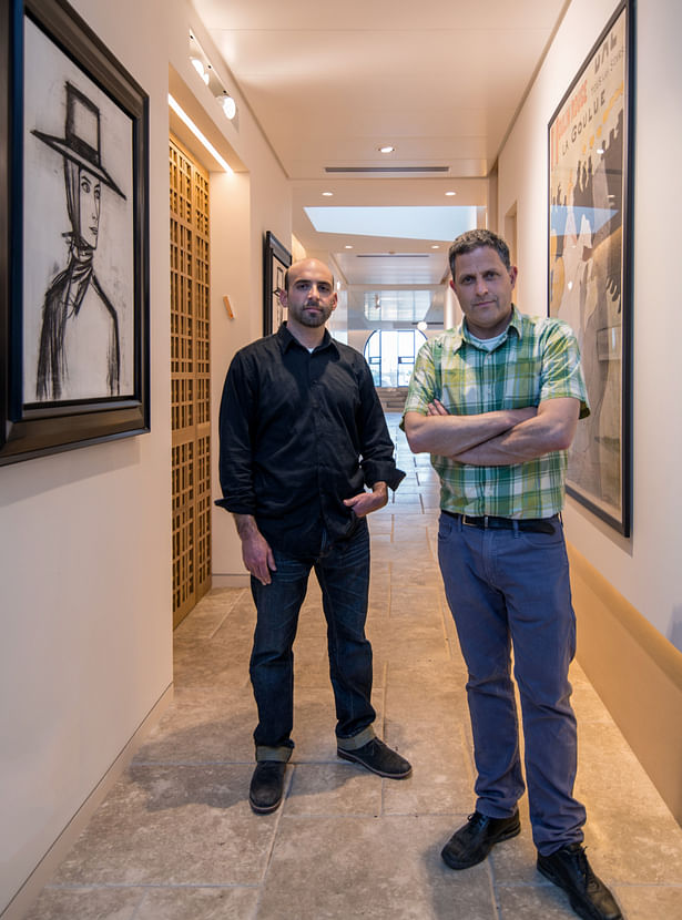 Architects Matti Rosenshine(R) & Elliot Lazarus